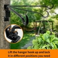thumbnail image 5 of 16 Inch 2 Pack Swivel Plant Hangers Outdoor Heavy Duty- Plant Hanging Hook Bracket for Flowers Baskets Pots Bird Feeder, 5 of 7
