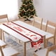 thumbnail image 5 of Ganfancp Christmas Table Flags Christmas Kitchen Living Room Table Decorations Home Party Decorations Santa Claus Party Decorations 13 X 72 Inch Liquidación Ventas Hoy Ofertas Prime 1X Mantel Papá No, 5 of 6