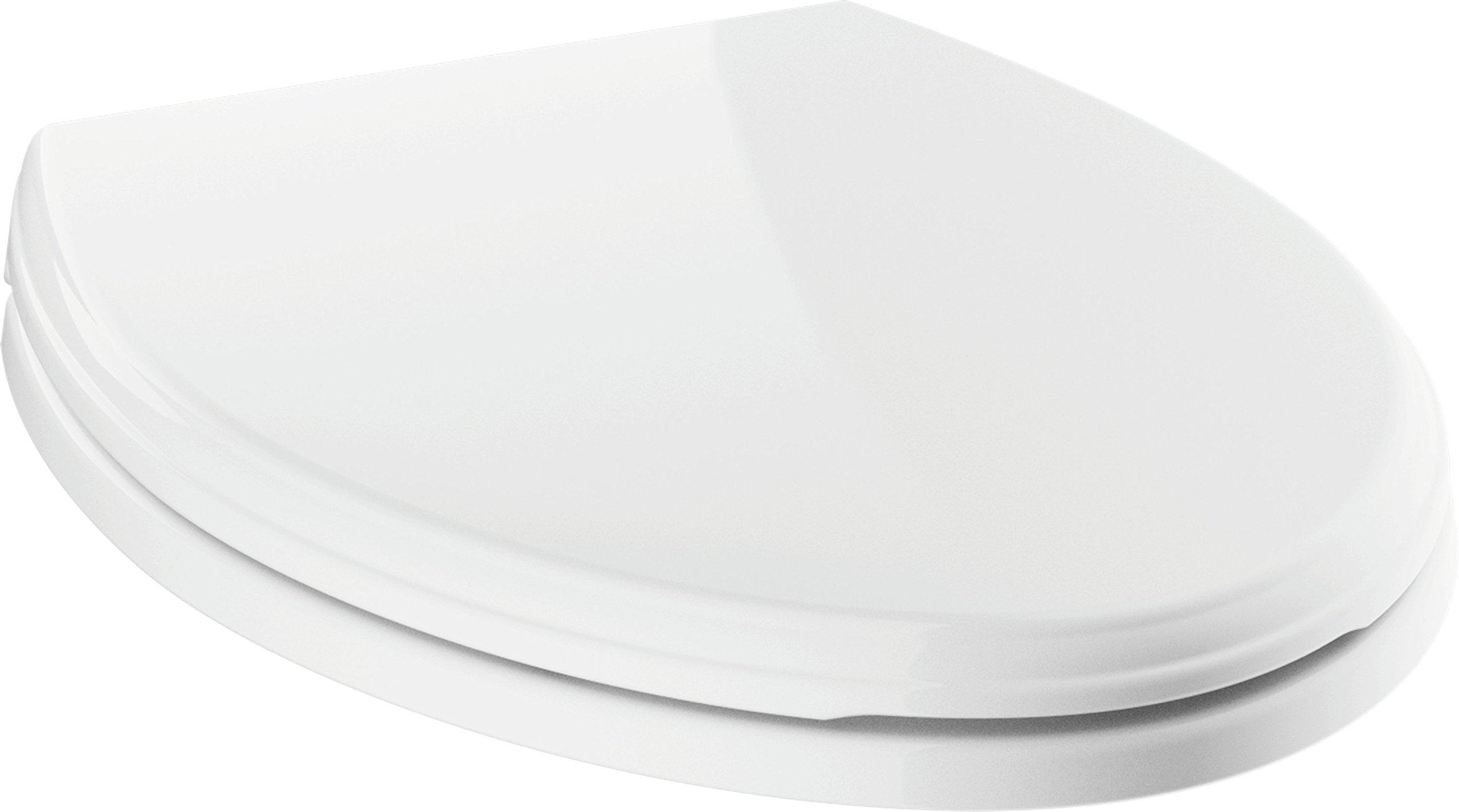 Delta Wycliffe Elongated Standard Close Toilet Seat in White 810901-WH