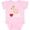 AD-Pink, variant on Goat Cute I Love Goats Farm Animal Boys or Girls Baby Bodysuit
