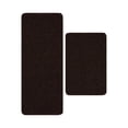 thumbnail image 5 of Beverly Rug 2 Piece Kitchen Runner Mat Washable Non Slip Bathroom Rug Set Brown 48" x 20" 30" x 20", 5 of 7
