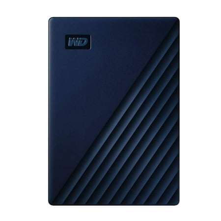 WD 2TB My Passport for Mac Portable External Hard Drive - Blue, USB-C/USB-A -