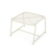 thumbnail image 4 of Christopher Knight Home Bucknell Outdoor Iron Metal Mesh Side Table by  19.5x18x13.25 - Matte White, 4 of 5