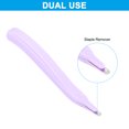 thumbnail image 4 of Unique Bargains Staple Remover Magnetic Staple Puller Desktop Removal Tool Cutting Tool, Purple 2 Pack, 4 of 6