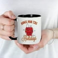 thumbnail image 3 of CafePress - Home For The Holidays Mug - 11 oz Ceramic Mug - Novelty Coffee Tea Cup, 3 of 3