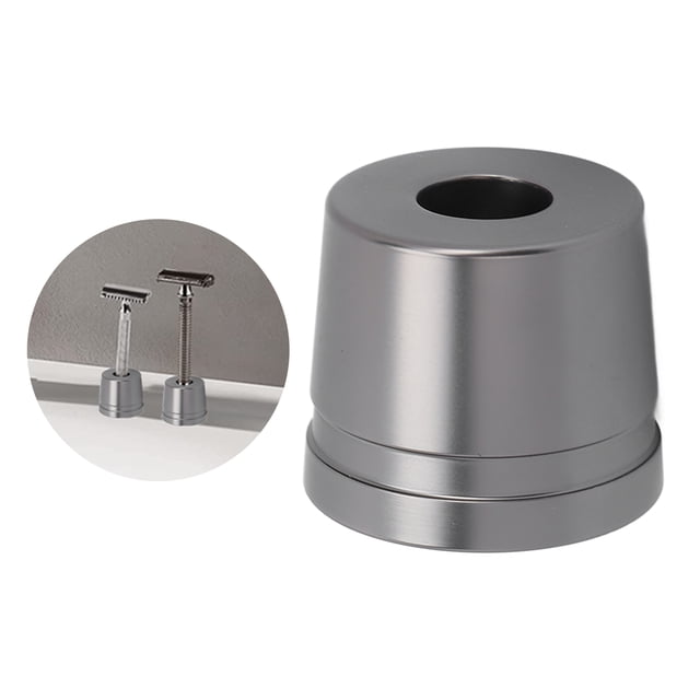 Soporte Para Afeitado Para Hombre, Regalo De Acción De Gracias, Soporte Para Maquinilla De Afeitar, Metal Compacto De Seguridad Multiusos Para Encimeras De Baño