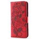 thumbnail image 4 of For Xiaomi Redmi Note 13 Pro 5G Poco X6 5G Case Wallet Stand Imprinted Rose Butterfly PU Leather Pho, 4 of 5