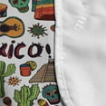 thumbnail image 4 of Mexican Microwave Oven Cover, Viva Mexico Native Elements Poncho Tequila Salsa and Hot Peppers Image, Water Resistant Organizer with Pockets for Kitchen, 36" x 12", Multicolor, by Ambesonne, 4 of 4