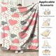 thumbnail image 4 of Manta de forro polar de franela - Manta suave para siestas de doble cara 39x51 pulgadas - Manta rosa de poliéster para adultos y hogar, 4 of 6