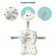thumbnail image 2 of Asiento baño para bebés recién nacido bañera nacida almohada flotante contra el deslizamiento proporciona comodidad y soporte bebé 0-12 meses, 2 of 7