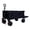 Black, variant on LuckyNote 400 lbs Foldable Wagon with Extended Tailgate, Extra Long Extender Cart, All‑Terrain Beach Wagon with Large Wheels, Black