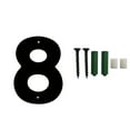 thumbnail image 2 of Latrodar Three-dimensional Iron Art Number House Number Screw Home House Number Sign Home Needs Black Metal up to 50% Off, 2 of 6