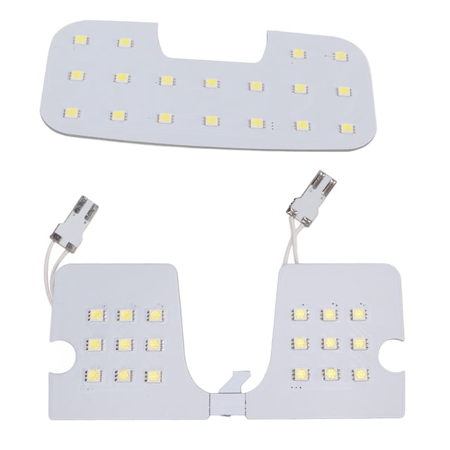 Luces de mapa de cúpula, 3 piezas LED para interior de automóvil, luz de lectura interior LED para automóvil, luces de lectura interior LED multifuncionales