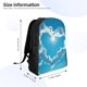 thumbnail image 4 of Fotbe Heart Shaped Cloud Mochila de Viaje para Laptop, Mochila Ejecutiva Delgada y Resistente 15.6", 4 of 8