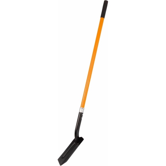 Trench Shovel for Digging, 4-Inch Trench Shovel, Heavy Duty Trenching Shovel with Fiberglass Handle, 56 Inches
