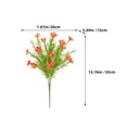 thumbnail image 2 of unbranded 6Ud Flores Artificiales Margaritas Realistas Ramo Decorativo Plástico Para Y Del Hogar, 2 of 6