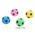 thumbnail image 3 of Cat Toys Sponge Soccer Balls 4-Pack, Interactive Squeaky Play Balls For Cats Cats, Squish Roll Bounce Cat Sports Toys, 1 Inch Diameter Safe Sponge Cat Chew Toys, All Breed Cat, 3 of 6