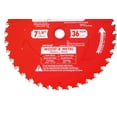 thumbnail image 3 of Diablo Genuine 7-1/4 in. X 36 Tooth Wood & Metal Carbide Saw Blade D0736GPA, 3 of 5