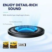 سماعات Soundcore by Anker Space Q45 اللاسلكية لإلغاء الضوضاء النشطة فوق الأذن