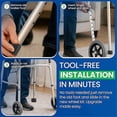thumbnail image 5 of Walker Wheel, Walker Wheels Replacement 5 Inch, Wheels for Walkers, 5 of 5