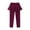 Wine Red, variant on BULLPIANO Little Girls Footless Leggings with Mini Ruffle Skirt Stretchy Pantskirt 3-11 Years