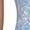 White Bule Glitter, variant on Silver Glitter1 Women's Short-Sleeved Onesie, One-Piece Swimsuit for Parties, dates, clubs - Small