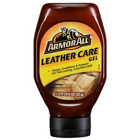 - Armor All Leather Care Gel, 18 Ounce, Car Leather Cleaner Conditioner