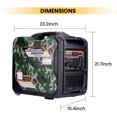 thumbnail image 3 of Maxpeedingrods 5500W Inverter Generator Electric Start Home Backup Generator for Hurricane for Mobile Home Yard, Patio, Garage, RV Ready, 3 of 6