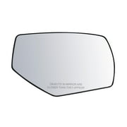 80283 - Fit System Passenger Side Non-heated Mirror Glass w/ backing plate, Chevy Silverado/ GMC Sierra 1500 14-18, Silverado 2500, 3500, Sierra 2500, 3500 15-18, Blind Spot, w/ o signal and auto dim