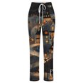 thumbnail image 4 of Pantalons pour Femmes, Mode Décontractée Quotidienne Imprimée Ample Décontractée Longueur Complète, 4 of 4