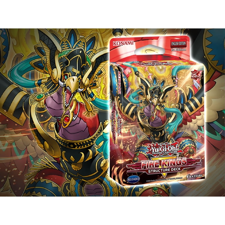 YUGIOH FIRE KINGS STRUCTURE DECK WM - Walmart.com