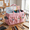 Pink, variant on Large Craft Tote Bag Organizer, Blue Portable Art Storage Caddy with Multiple Pockets for Sewing, Scrapbooking, Medical & Office Supplies