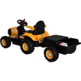 thumbnail image 2 of Little Monkey Montable Tractor con Remolque 12 V Reproductor MP3 Luces Musica Conexion USB Sonidos Realistas, 2 of 5
