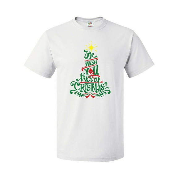 Inktastic We Wish You a Merry Christmas T-Shirt
