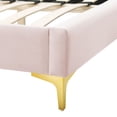 thumbnail image 6 of Modway Sunny Performance Velvet Full Bed in Pink, 6 of 10