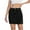 Black, variant on Staron Denim Mini Skirts for Women Side Slit Casual Jean Skirt Stretch High Waisted Skirts Blue XL