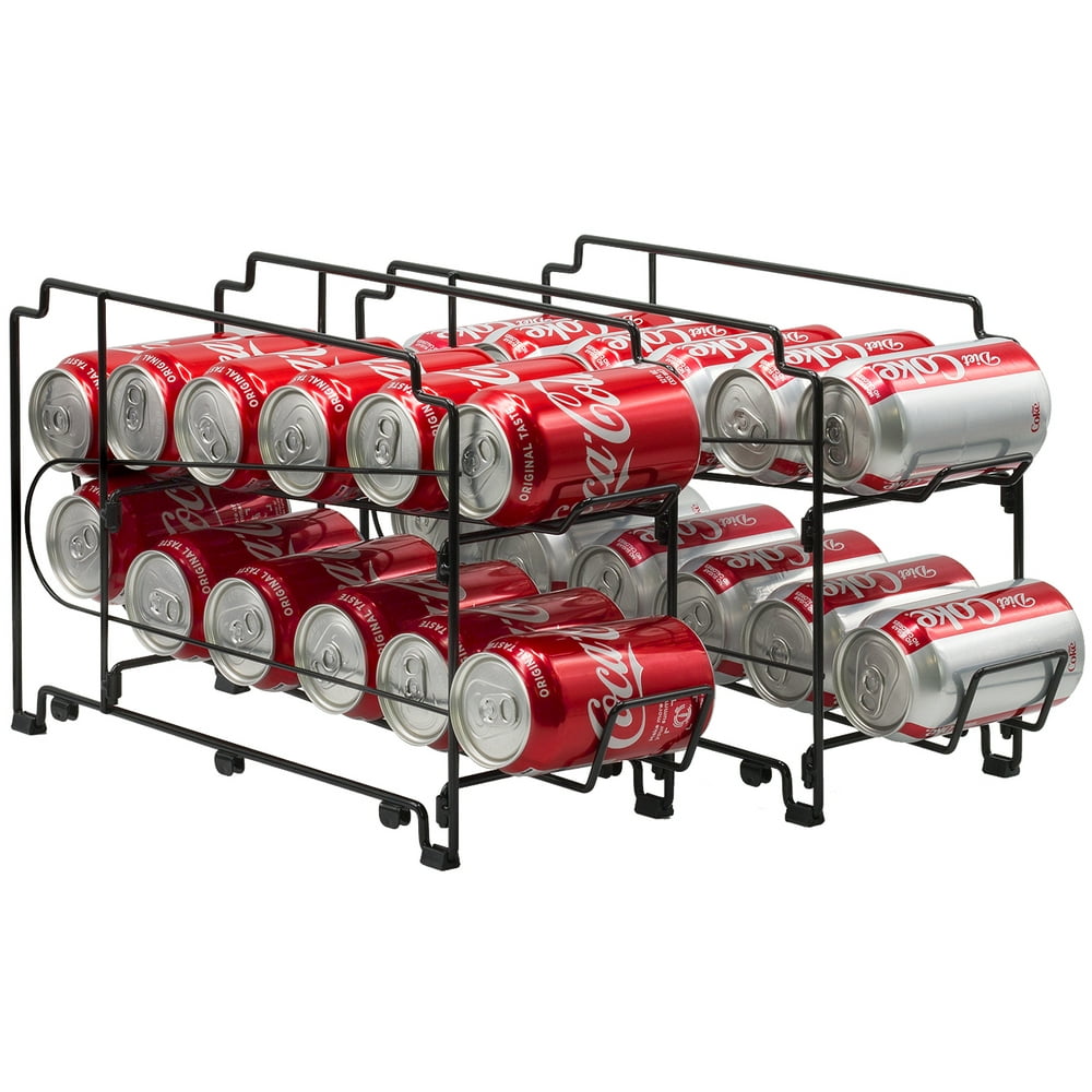 Stackable Soda Can Rack (24 Cans)