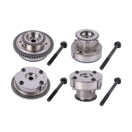 2*Intake 2*Exhaust Camshaft Phasers fit for 2011-2017 Ford F-150 3.5L AT4Z6C525B