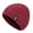 Wine Red, variant on Knit Beanie Winter Hat, Thermal Thick Polar Fleece Snow Skull Cap for Men and Women