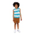 thumbnail image 2 of Wonder Nation Baby and Toddler Boy Henley Shirt, Tank Top and Shorts Outfit Set, 3-Piece, Sizes 12M-5T, 2 of 6