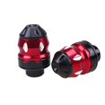 thumbnail image 2 of maskred CNC Motorbike Front Fork Cup Frame Guard Protector Crash Slider Red 1Set, 2 of 6