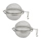 thumbnail image 4 of 2 coladores de té de malla de acero inoxidable, coladores de té, Infusor de té, filtros para té , 2 piezas, 4 of 8