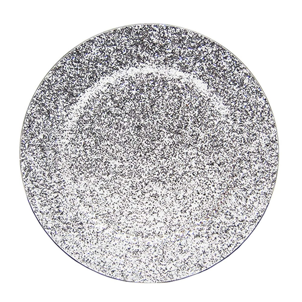 12.5" Wholesale Bulk Glitter Charger Plates,Set of 6 24 ,Gold,Rose