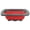 Red, variant on Collapsible Silicone Colander Strainer – Square Over-the-Sink Kitchen Basket for Draining Pasta, Washing Vegetables & Drying Dishes, Space-Saving Retractable Design, 1 Piece