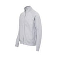 thumbnail image 2 of MV Sport 25157 Vintage Fleece Track Jacket-Heather Gray - 073-S, 2 of 3