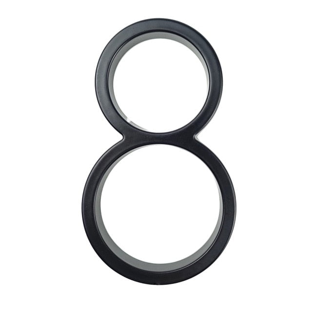 125mm Floating House Modern address number letters Big Modern Door Alphabet Home Outdoor