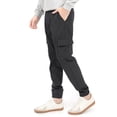 thumbnail image 2 of Pantalón Para Hombre Jogger Cargo De Nylon Quarry Color Negro, 2 of 4