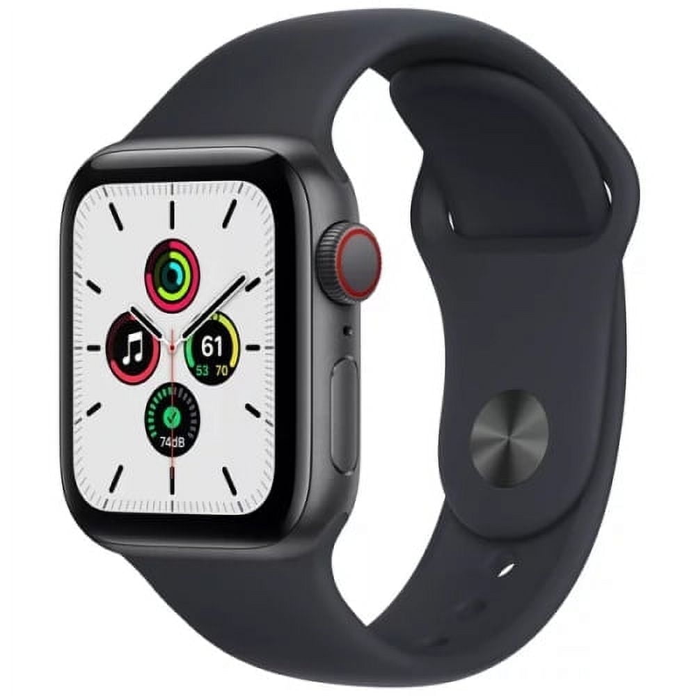 Apple, Watch SE, Smart Watch GPS + Cellular, Space Gray/40MM, 1, 1, 1