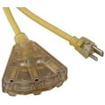 thumbnail image 1 of SL-741L Bayco Rallonge Conforme OSHA NRTL 50 Pieds avec Extrémité Lumineuse et 3 Prises - 15amp, 1 of 1