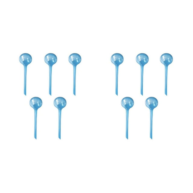 mmirethe 5x Bird Shape Water Globes For Wide Application Automatic Irrigation Device S sky blue round 2Set